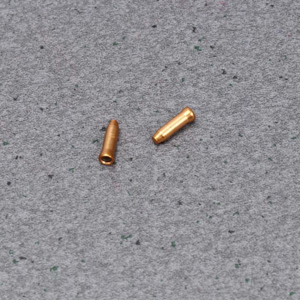 

premium aluminum bike shift cable cap inner for mtb cycling caps & masks, Black