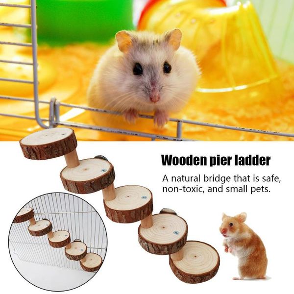 

other bird supplies hamster toy wooden parrot springboard climbing ladder pier pet standing stairs