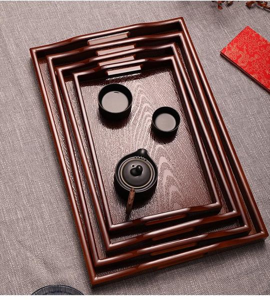 

kitchen storage & organization wooden tea tray japanese living room plastic rectangular water appliance cup set el