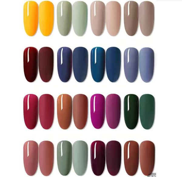 

9.3ml matte nail gel uv led lamp art manicure set polish, Red;pink