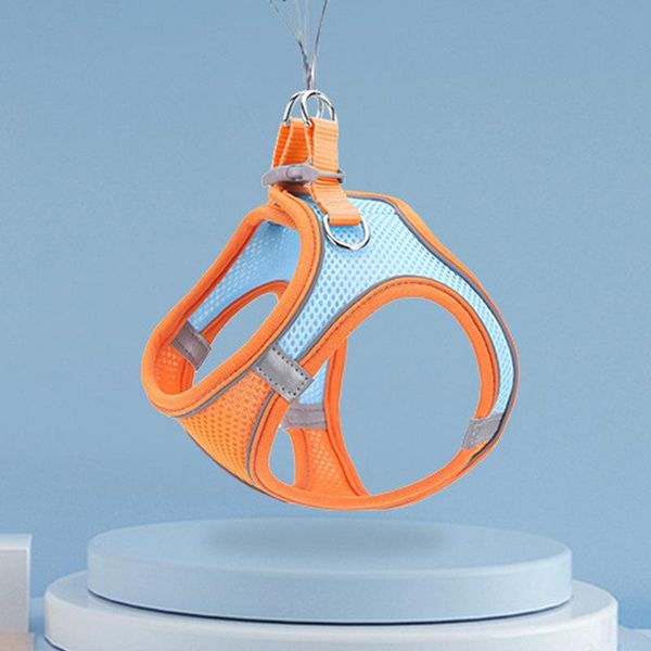 

dog collars & leashes pet supplies tow rope chest back vest breathable reflective