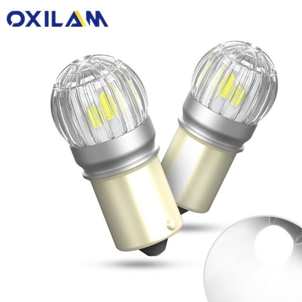 

emergency lights 2x canbus no error 1156 1156a ba15s led lamp car p21w 7506 bulb reverse backup light drl brake tail 6000k white 12v