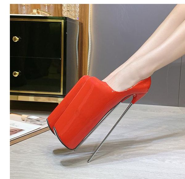 

sandals super high heel women event use niche slides shoes party wild, Black