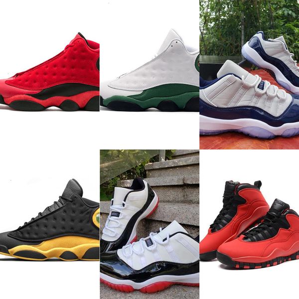 

2021 1 3 7 10 11 13 xi 11s platinum tint men women basketball shoes cap and gown prom night gym red bred barons cool grey 5.5-12 31gxm8