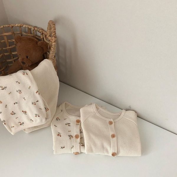 

autumn baby boys fashion clothing sets 2pcs suit kids cotton short sleeve button and pants solid children girls clothes set, Blue