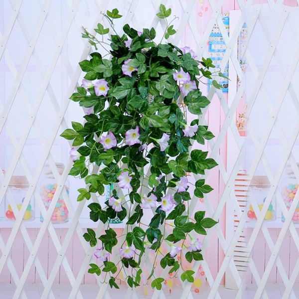 

decorative flowers & wreaths artificial plants creeper imitation lvy vine garland wall hanging garden party wedding decoration