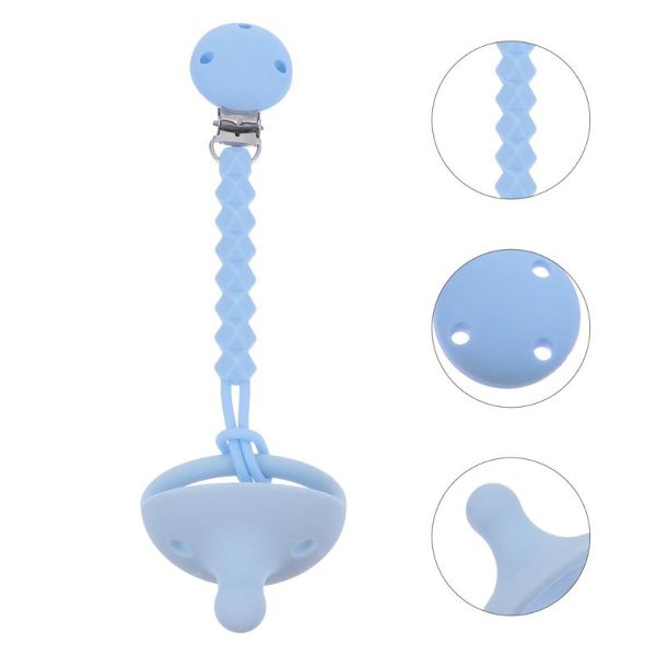 

pacifiers# baby pacifier chain clip holder infant soother with silicone