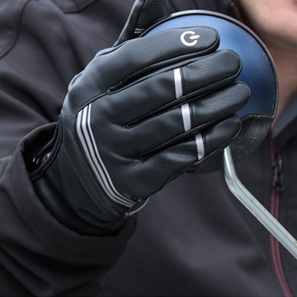 

cycling gloves bike ski outdoor camping hiking motorcycle sports golves windproof sport for bicycle scooter, Black