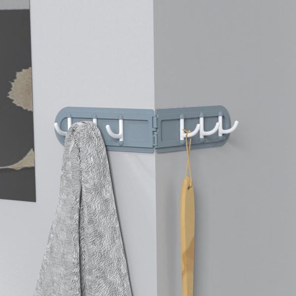 

hooks & rails hook home decoration accessories corner nordic hole-wall traceless clothes cap bathroom gap hang