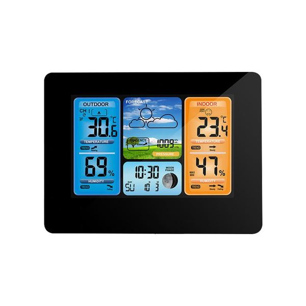 

weather station wireless outdoor hygrometer digital thermometer barometer alarm clock forecast vacuum sealing machine food