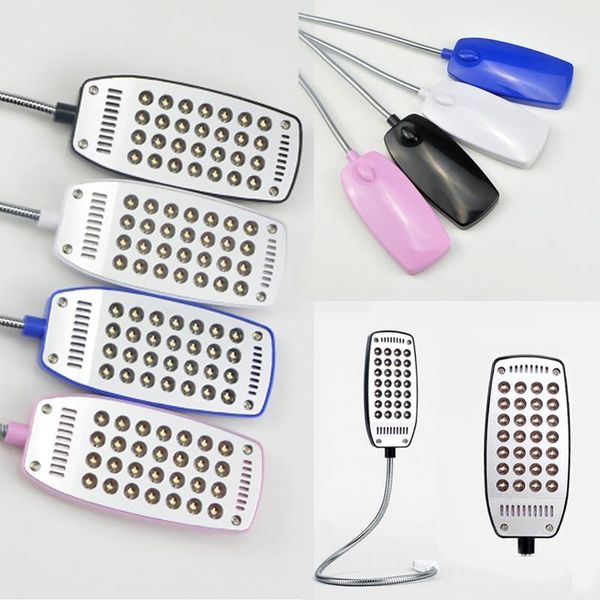 

book lights 1pc wholesale drop 28leds reading lamp led usb light ultra bright flexible 4 colors for pc computer study