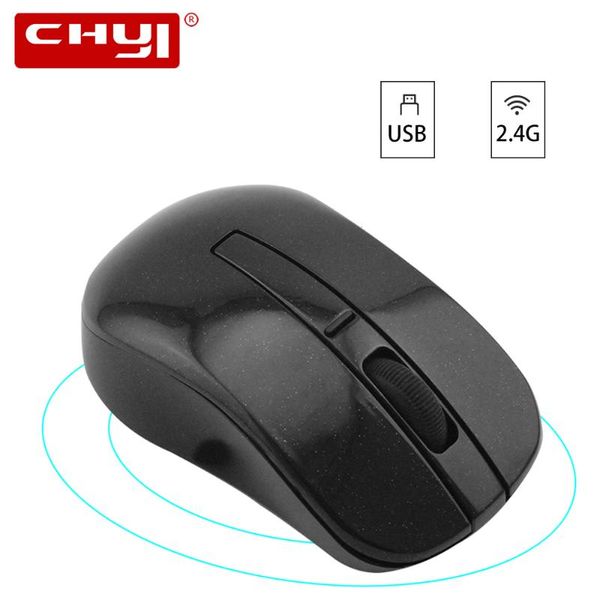 

mice chyi 2.4g wireless gaming mouse ergonomics optical usb mause 1600 dpi for lapnotebook