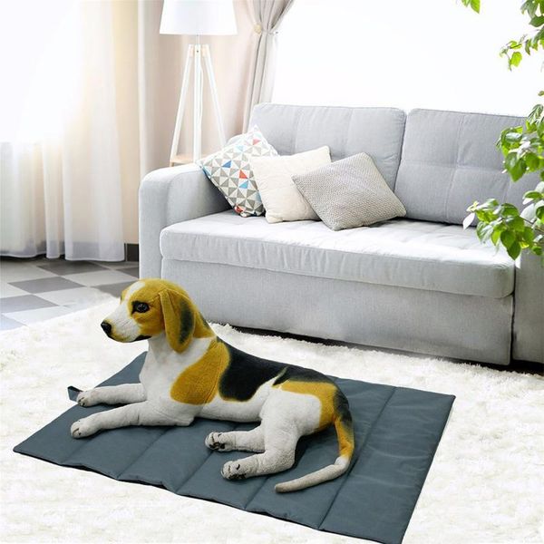 

kennels & pens sell outdoor camping pet sleeping pad ultra light waterproof travel kennel cat litter supplies brown