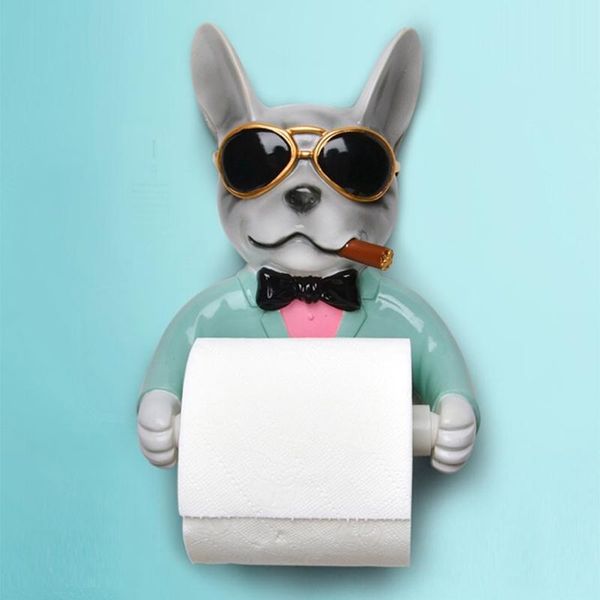 

toilet paper holders animals style holder hygiene resin punch hand tissue box household towel for