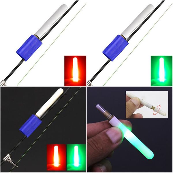 

fishing float led electric light tackle luminous rod stick accessories