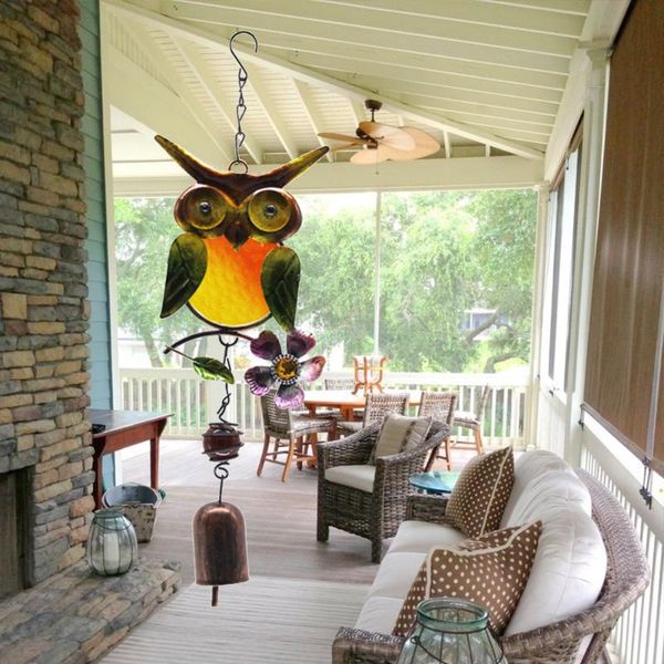 

decorative objects & figurines large wind chimes outdoor design garden porch balcony home decoration bells can be used for