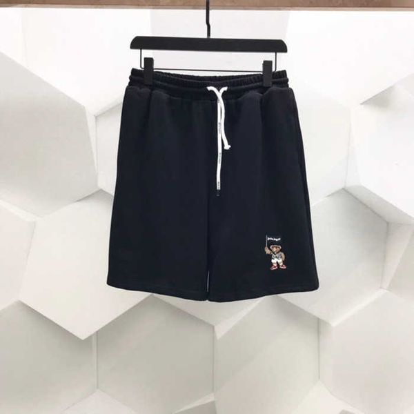 

fashion outlet 21ss chrome fengchao brand summer pa flag bear embroidery casual shorts men's and women's panties beach pants, White;black