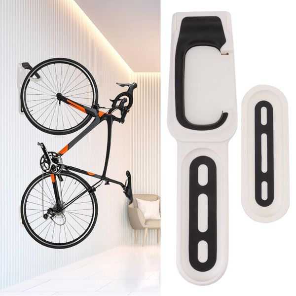 

hangers & racks 1pc garage wall storage rack bike hook holder showing stand