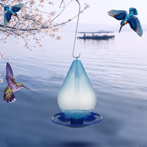 

other bird supplies creative drop shape outdoor hanging wild feeder automatic water pet p9yb