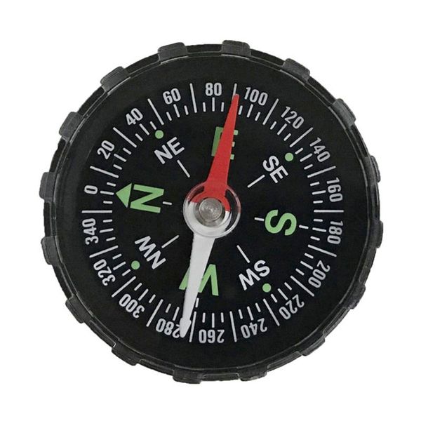 

outdoor activities portable handheld mini compass camping hunting survival guider navigation button design gadgets