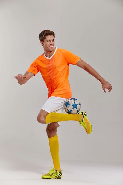 

#z05 football uniform men soccer jersey printing team custom track and field sports short-sleeved shirt, Black;yellow