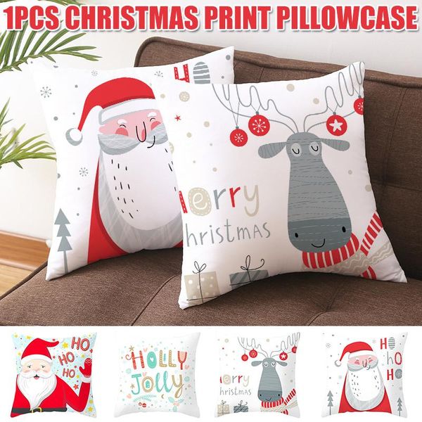 

pillow case christmas elements anti-static soft cover for home xmas decoration ye-