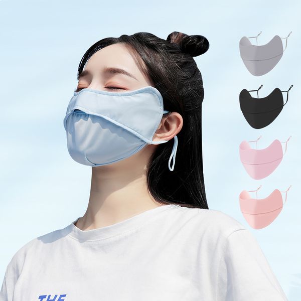 

women's fashionable eye corner mask sunscreen summer thin sunshade face breathable