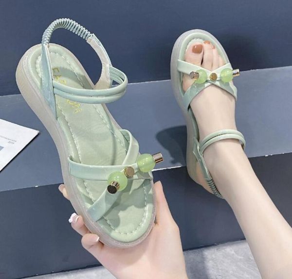

sandals women summer female fish mouth exposed toe high-heeled ankle strap ladies shoes, Black