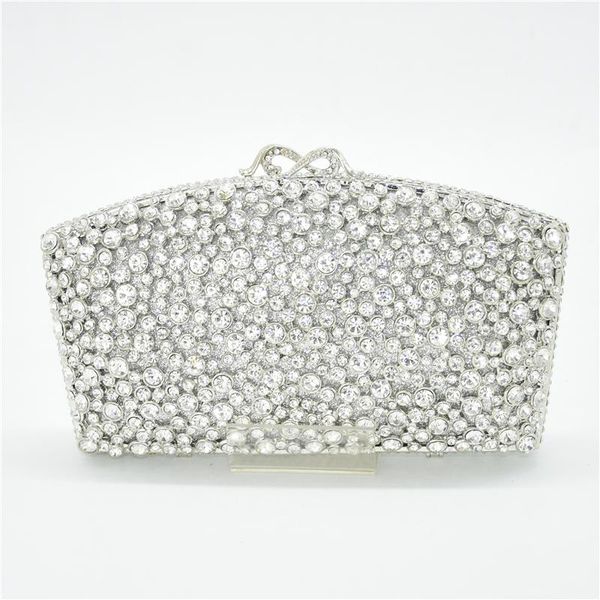 

evening bags women crystal diamond wedding party pearl beads clutch handmade purse bag