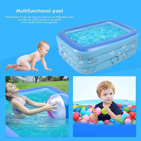 

pool & accessories portable inflatable bathtubs baby kids home indoor outdoor swimming bathing tub children basin sport water play toy