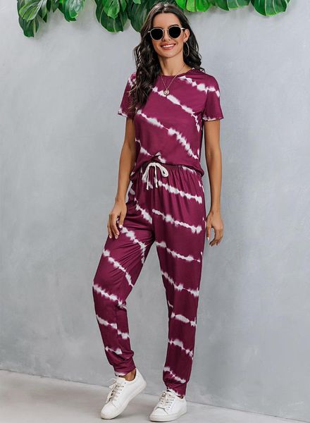 

wholesale women clothing suit sport shirt pants trousers two piece set sleeveless casual loose o-neck pullover women home suit, White