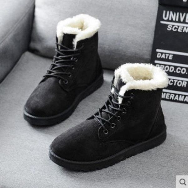

boots 2022 women winter cotton pxue128, Black