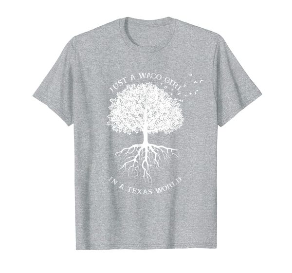 

just a waco girl in texas world t-shirt, White;black