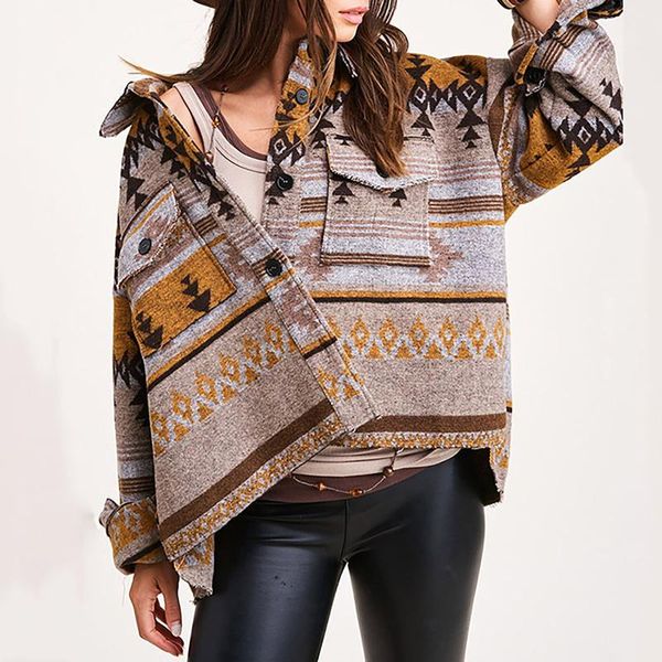 

women's wool & blends fashion oversize coat women pladi jackets vintage long sleeve jacket and ladies korean outerwear 2021 streetwear, Black