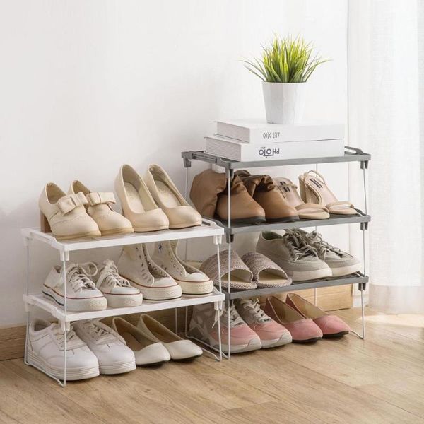 

clothing & wardrobe storage 1pc folding shoe rack shelf organizer holder under bed cabinet household sundries shelves