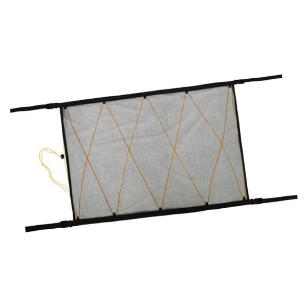 

car organizer black roof parts storage bag ceiling cargo net mesh polyester