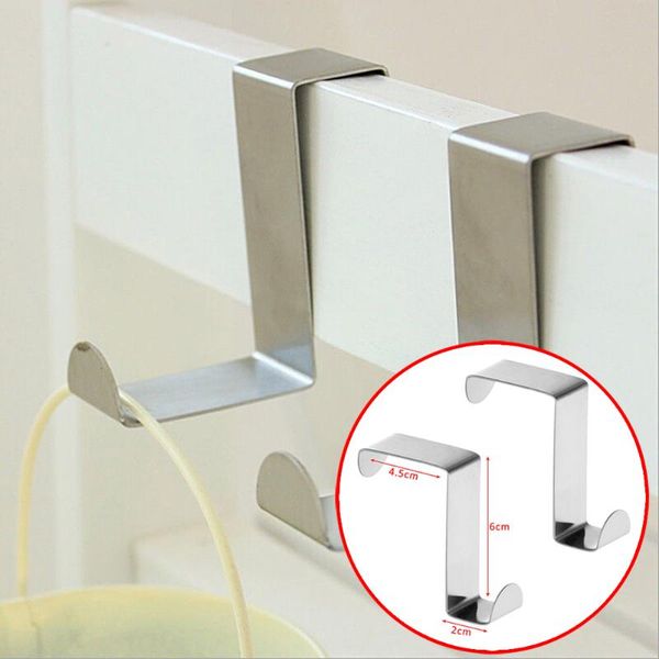 

robe hooks metal door back hook stainless steel clothes kitchen bathroom wall