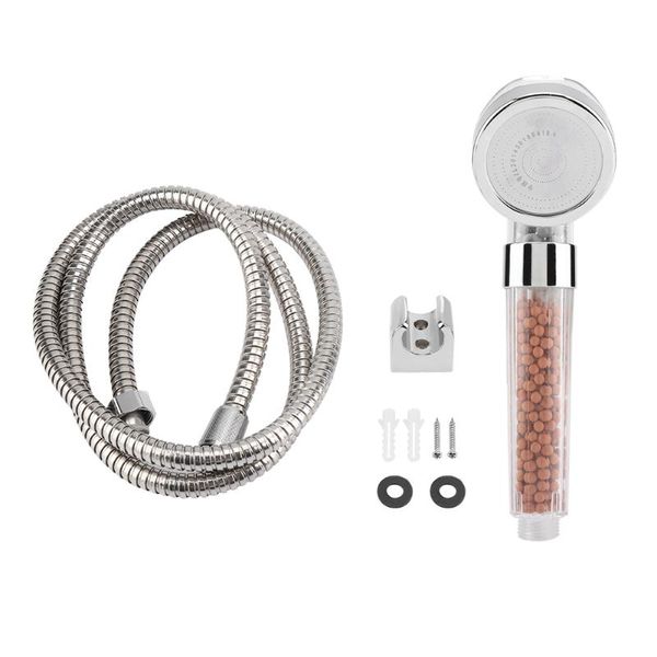 

bathroom shower sets high pressure head and hose bracket water saving lonic filter set negative ion plastic hand
