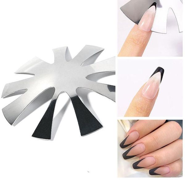 

2pcs nail cutter plate french manicure art making clipper module cin6 899 kits