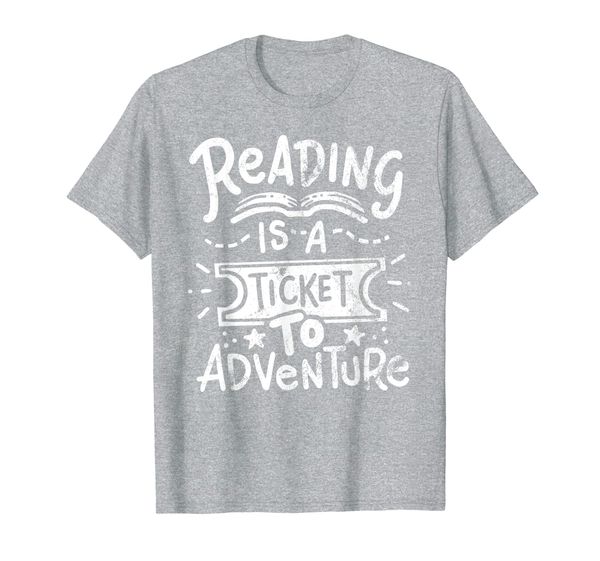 

Reading Adventure T-Shirt Bookworm Tee Book, Mainly pictures