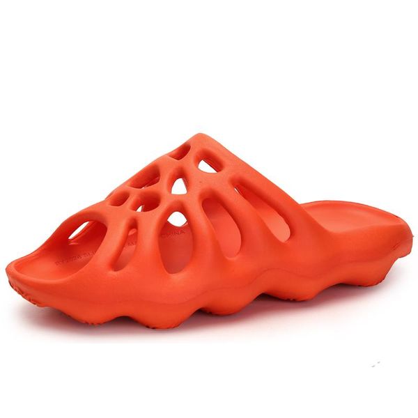 

slippers summer men sandals casual comfortable cutout flip flops outdoor beach shoes male non-slip chaussons homme, Black