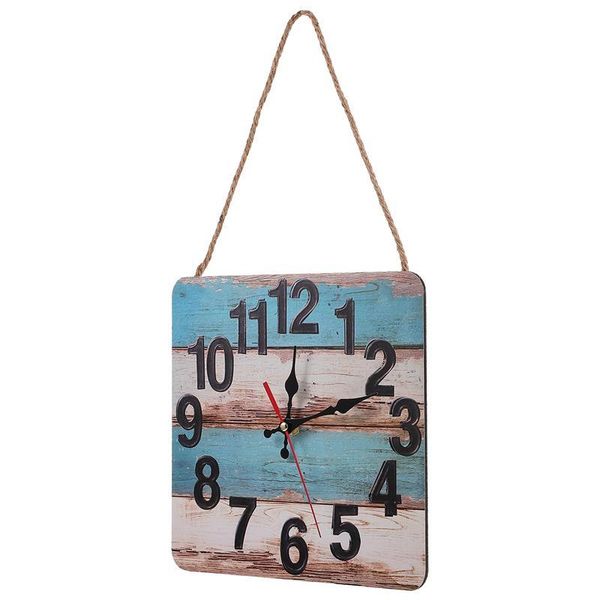 

wall clocks 1pc all- clock vintage hanging living room with rope modern design drop