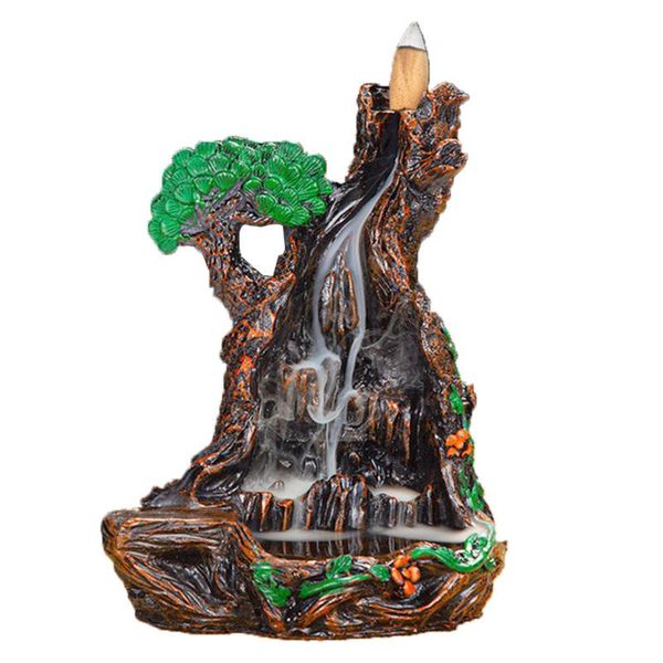 

living room flowing ceramic decorative resin incense burner furnishings supply moutain designed burners practical fragrance lamps