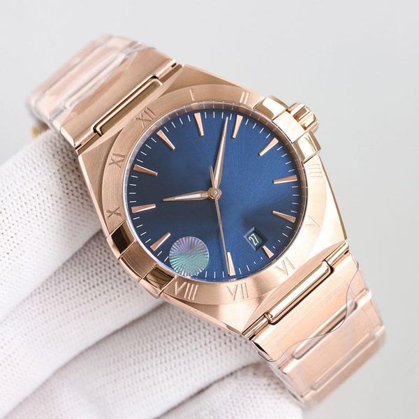 

sports mens watches 39mm automatic mechanical watch stainless steel wristband for men wristwatch gift fashion business ladies wristwatches, Slivery;brown