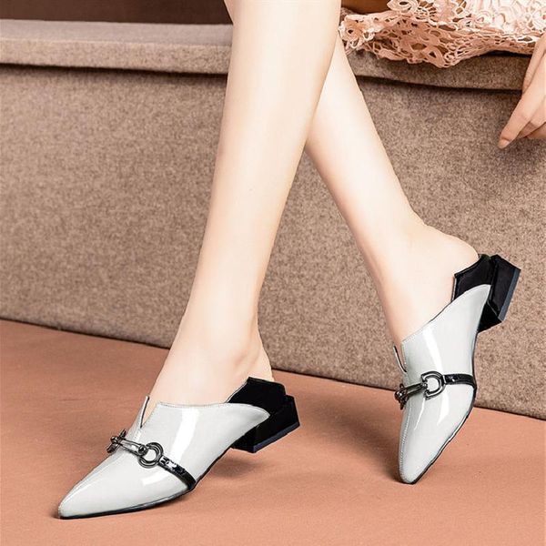 

dress shoes marlisaa women cute pointed toe grey slip on square heel casual wine red party zapato tacon alto h6192, Black