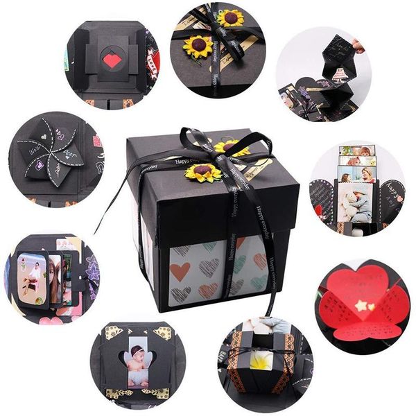 

gift wrap diy po explosion box storage birthday valentine's handmade accessories kit boom wholesale