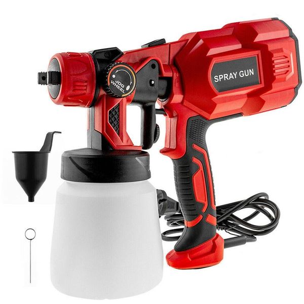 

professional spray guns nozzle gun 550w 800ml car/wall painting high power spay home electric paint sprayer easy cleaning airbrush