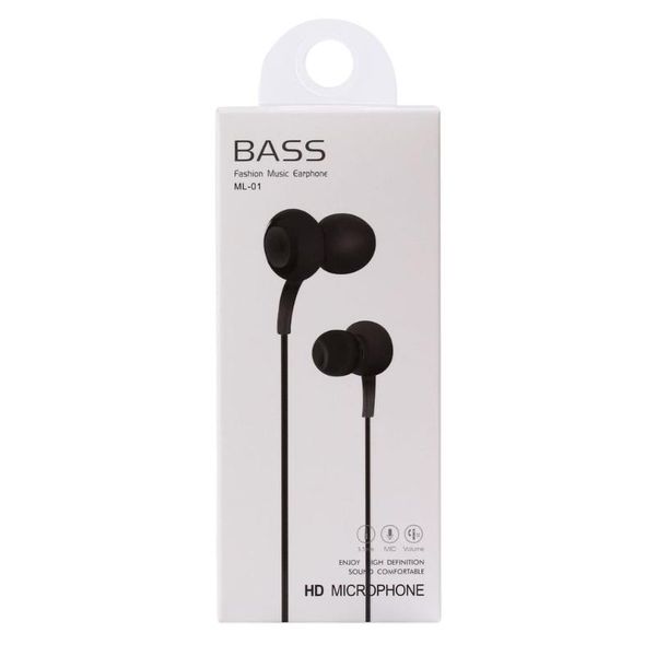 

headphones & earphones wired earbuds with microphone audio in ear powerful bass 3.5mm noise isolating volume for music gaming