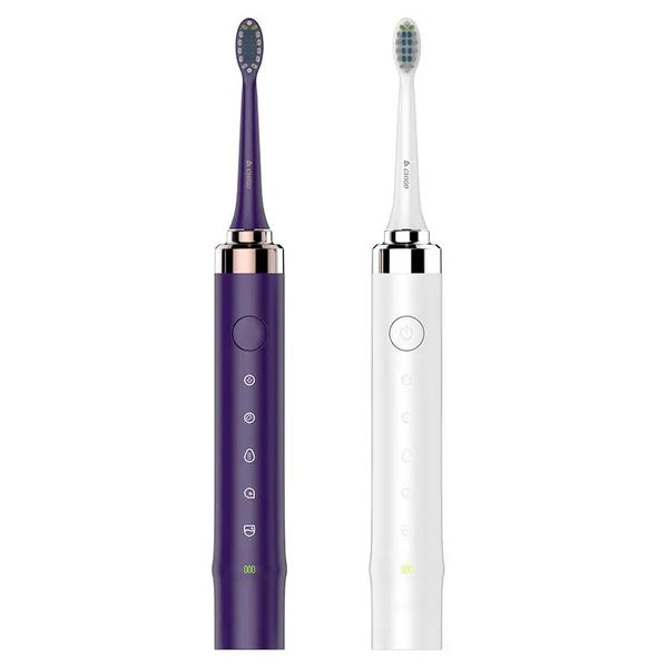Bitou Beauty 3-в-1 многоцелевой Sonic электрическая зубная щетка - фиолетовый