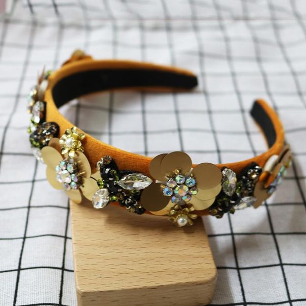 

hair clips & barrettes charm sequined flower hairband lovely bee baroque accessories pendant headwear jewelry party crown personality girl g, Golden;silver